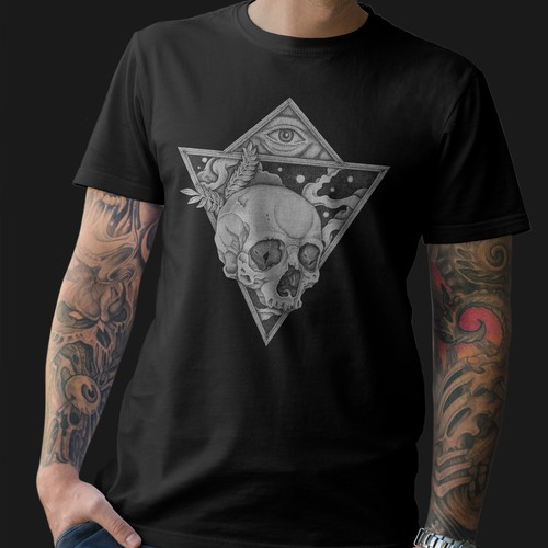 Illuminati illustration for t shirt