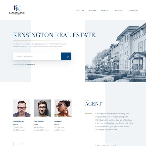 Kensington Real Estate Website v2