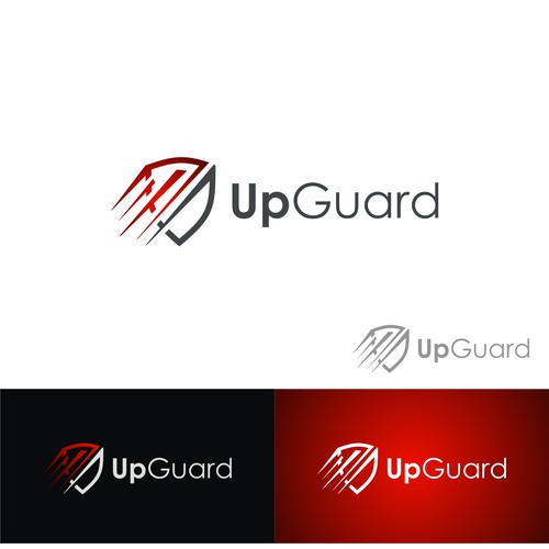 simple concept of upguard logo