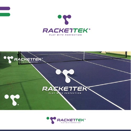 Racketek logo concept
