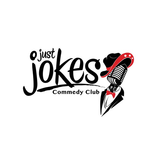 Create a capturing logo for Just Jokes Comedy Club and help us make history!