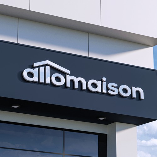 Allomaison logo design