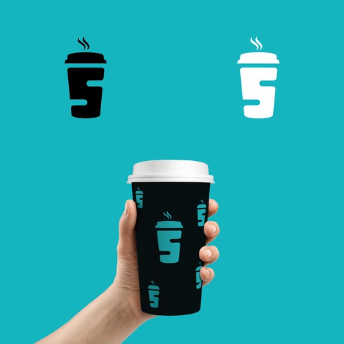 Drive thru coffee bar logo