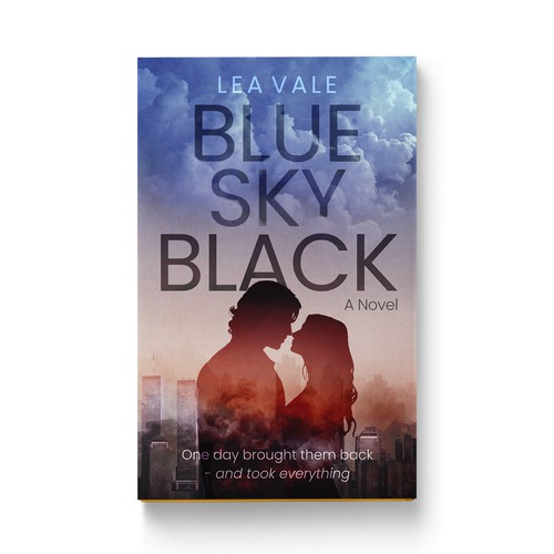 Book Cover Design for Blue Sky Black by Lea Vale