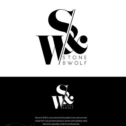 Logo design for Stone & Wood - Stainless steel bracelets