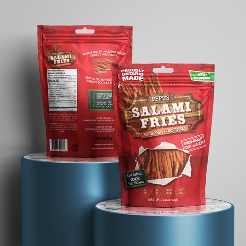 Salami fries