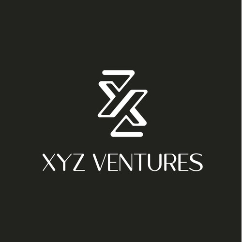 Elegant monogram logo for startup accelerator