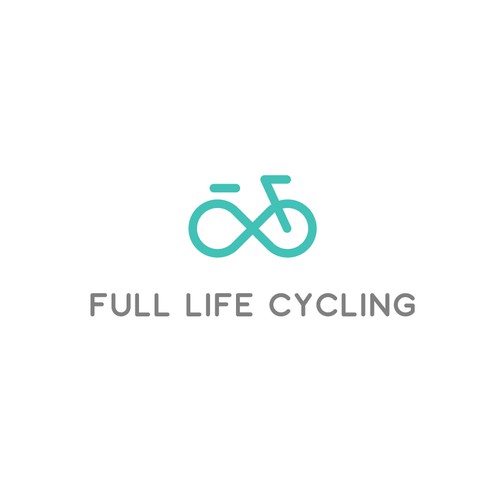  Logo for a cycling-meditation retreat