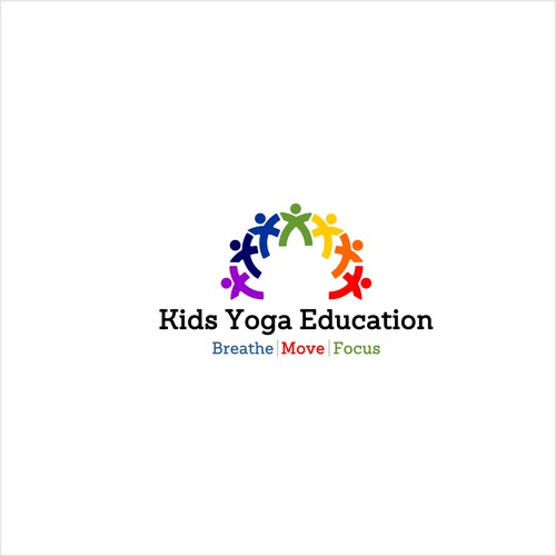 winning design of a yoga for Kids School