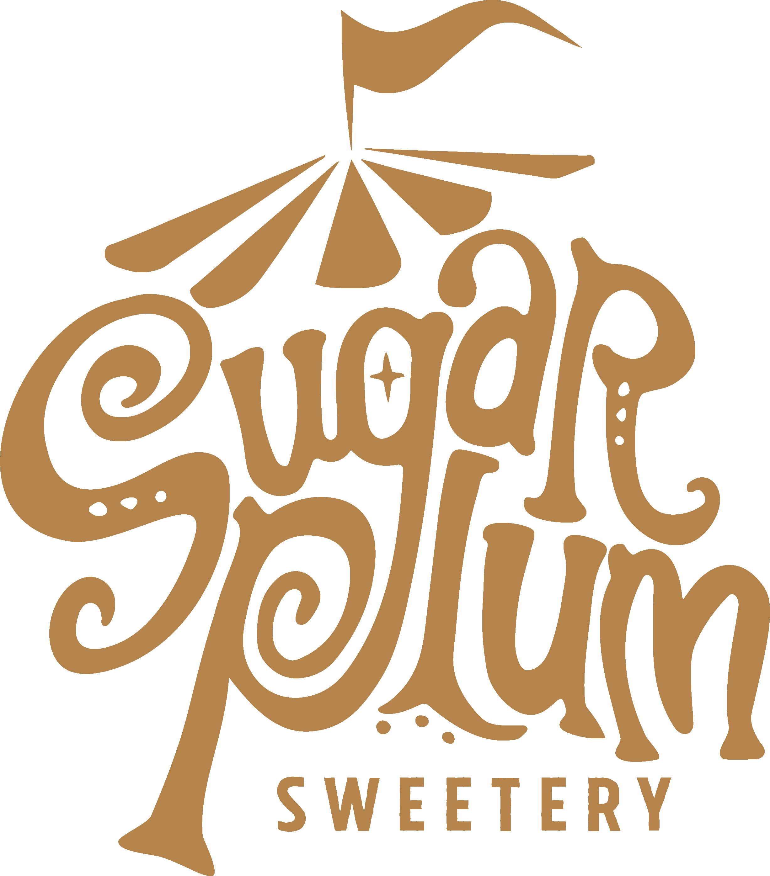 Magical & Nostalgic Sweet Shop Logo