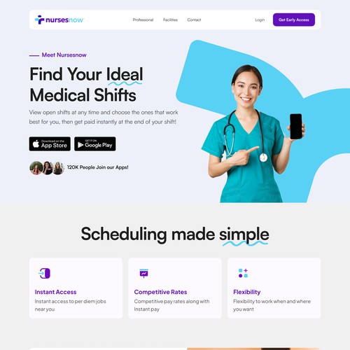 Medical Staff Website Design