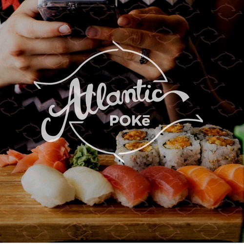 Logo proposal for poke restaurant