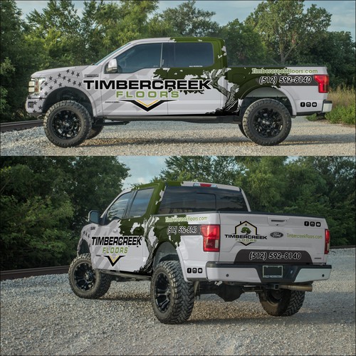 BOLD WRAP DESIGN FOR TIMBERCREEK FLOORS