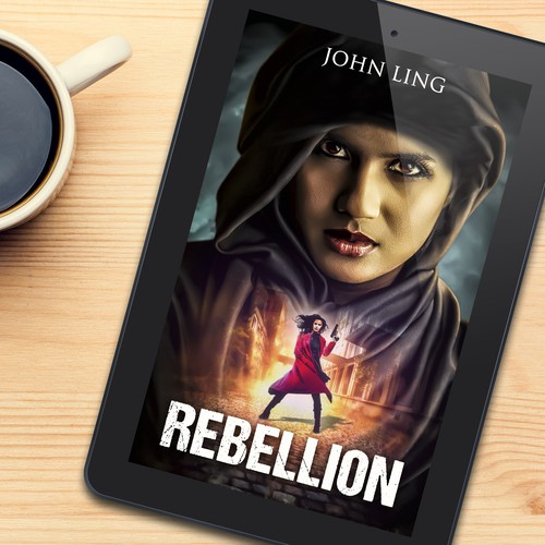 Book cover design for Rebellion