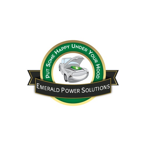 Logo for an engine repair shop