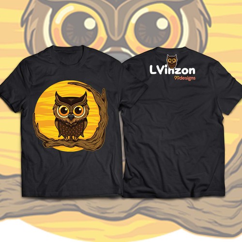 CUTE OWL T-shirt design needed!!!