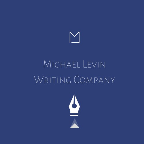 writing company sophisticated logo