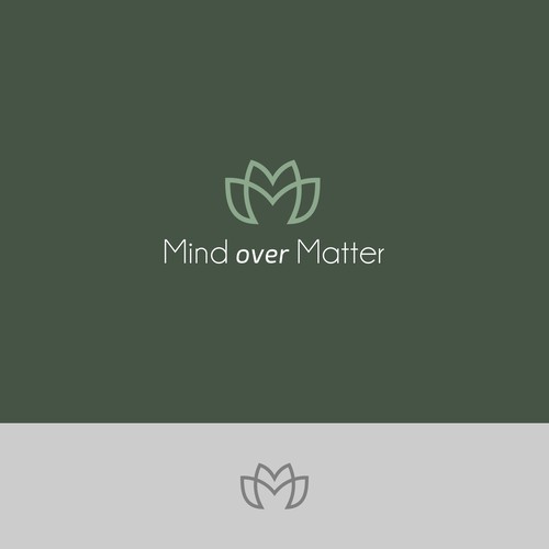 MM lotus monogram