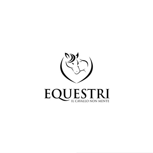 EQUESTRIAN HORSE LOGO , 