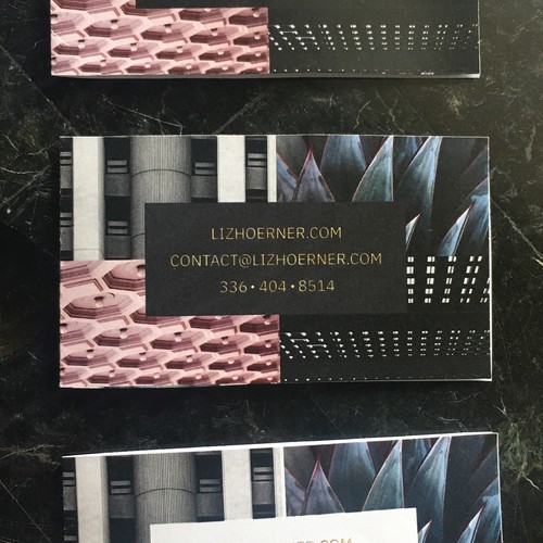 Sleek Business Card for Photographer