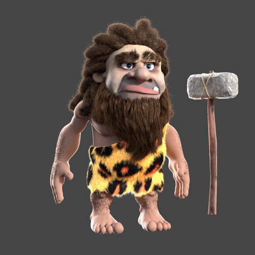 3D Character - Caveman