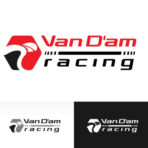 Bold logo concept for cycling team