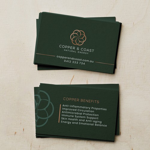  Business card- Copper & Coast