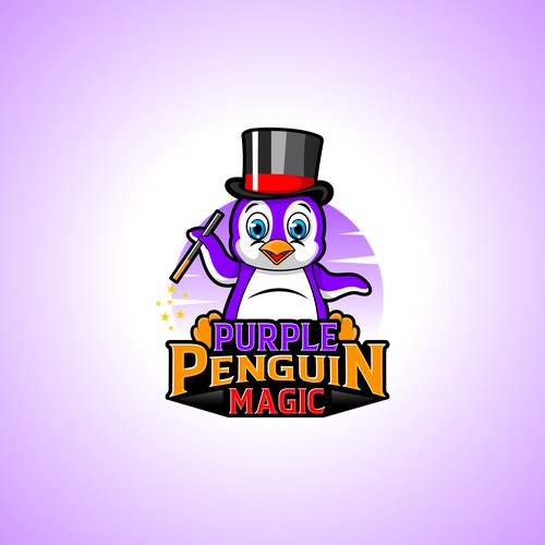 Purple Penguin Magic