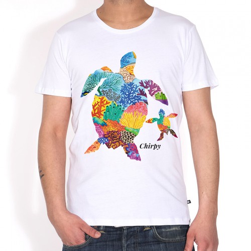 Design a coral reef Turtle T Shirt