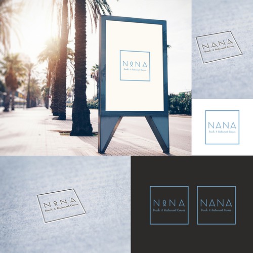 Logo for restaurant  "NANA" in Cannes