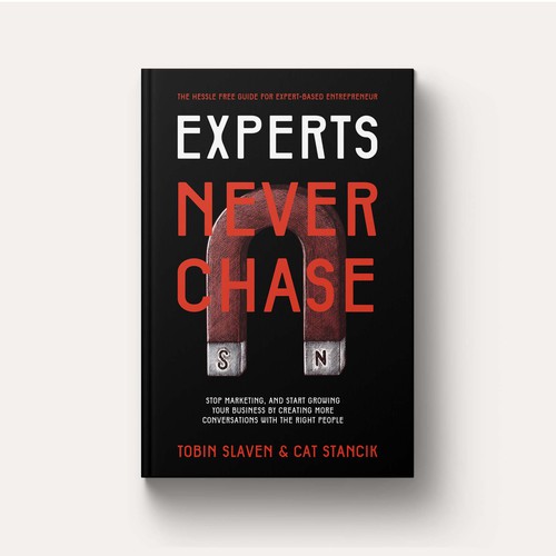 Experts Never Chase hardback book cover