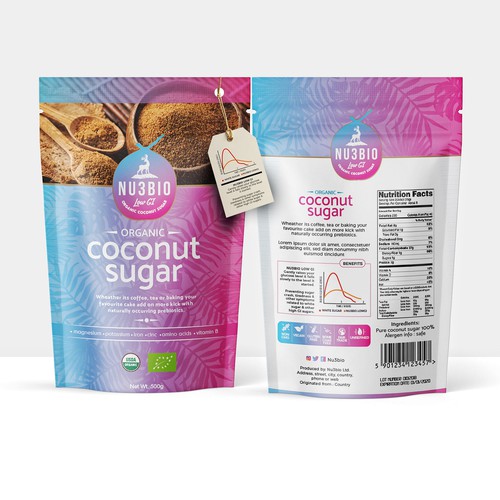 Nu3BIO Organic Coconut Sugar