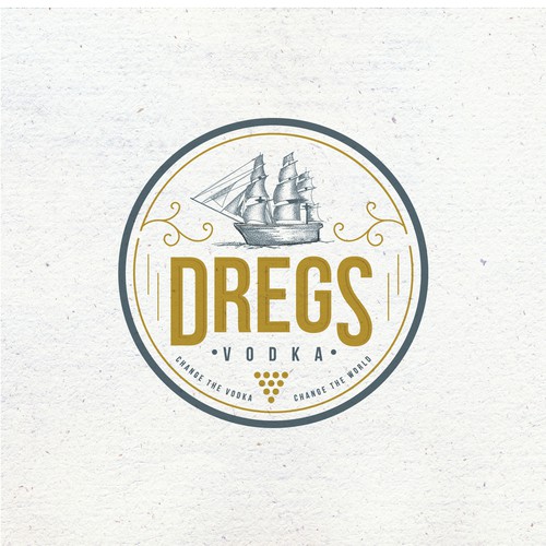 Logo Design for Dregs Vodka