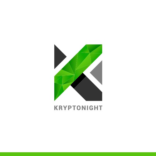 Logo for kryptonight, a cryptocurrency exchange platform