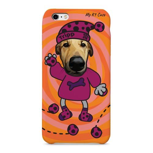 Pet owners' phone case design.