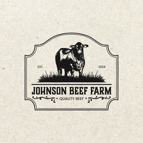 Logo vintage farm