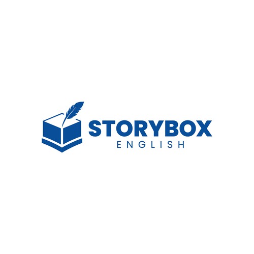 StoryBox English Logo Design