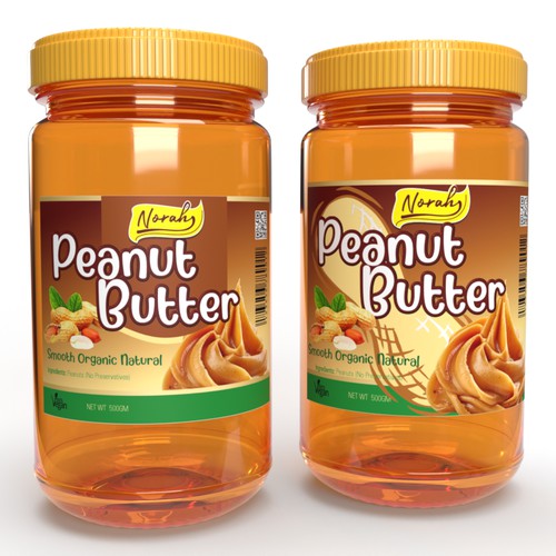 Peanut butter label