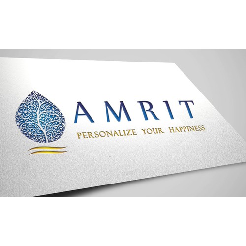 Create a modern exotic visual for Amrit