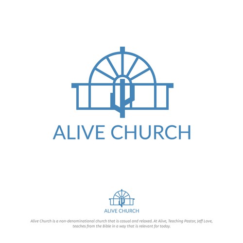 Logo concept for Alive Church