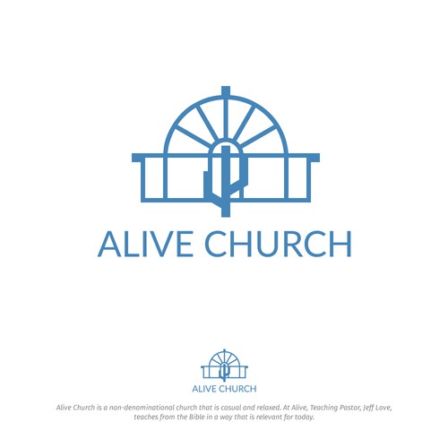Logo concept for Alive Church