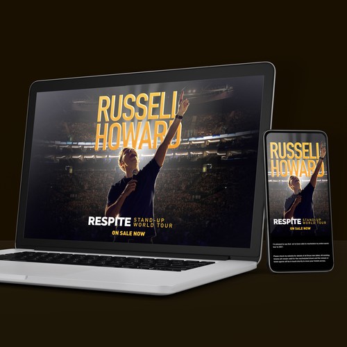 Russell Howard – Website