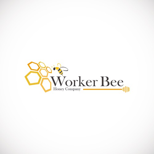 A honey company logo