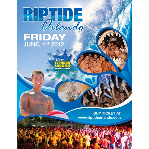 Riptide Orlando needs a new print or packaging design