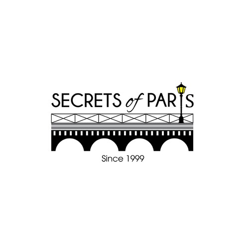 Logo concept for Secrets of Paris