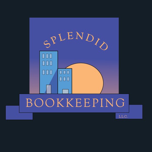 Logo concept for accounting firm