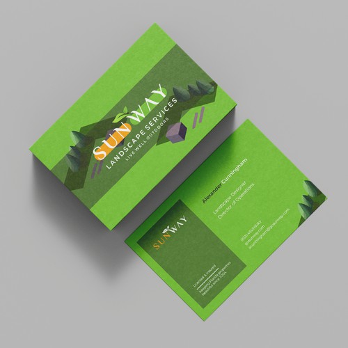 Business card design 