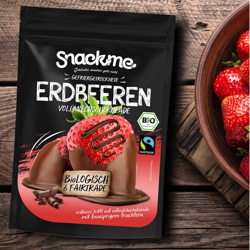 Packaging for chocolate strawberries