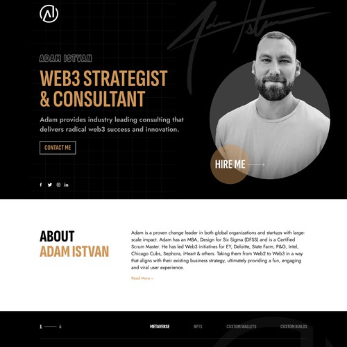 Portfolio Website Design