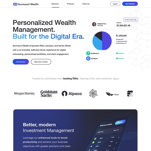 Saas Web Design